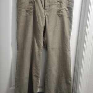 GAP Olive Green Wide-Leg Trousers